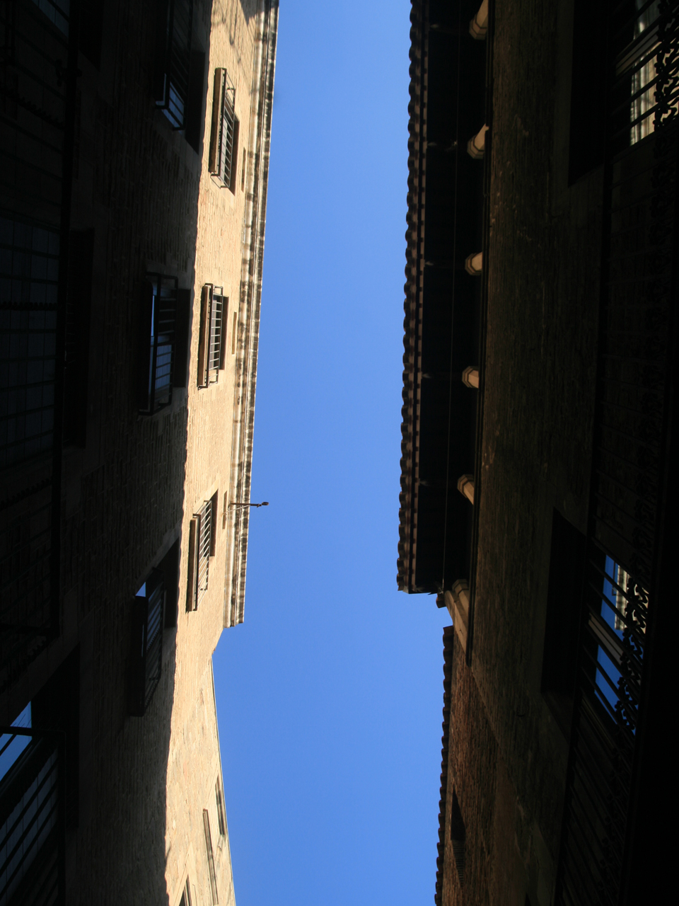 Montcada Street - the Skyline