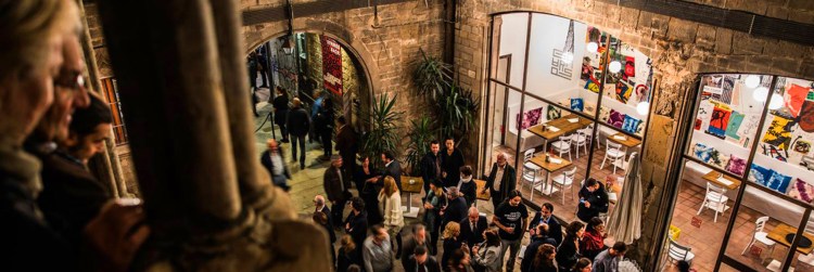 The Gothic Patio of Fundació Gaspar
