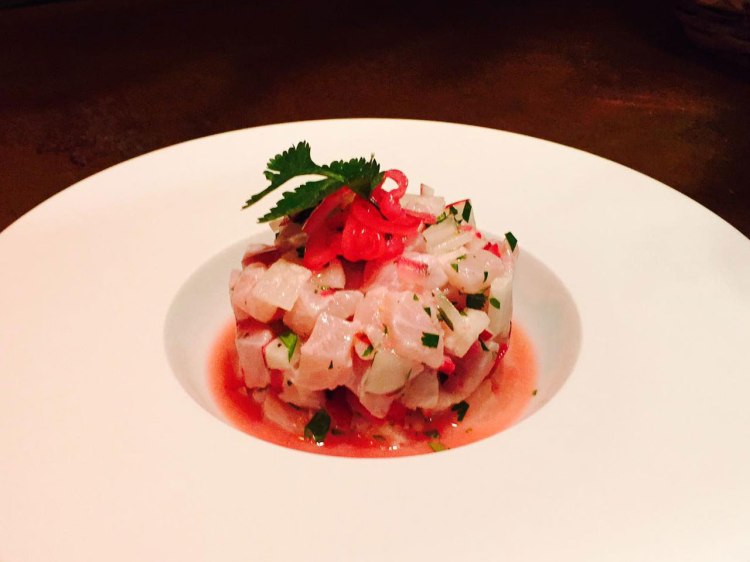 Ceviche at Story Bar