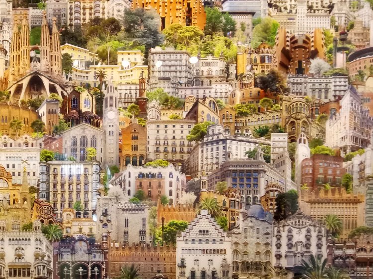 Jean-François Rauzier - Barcelona Veduta