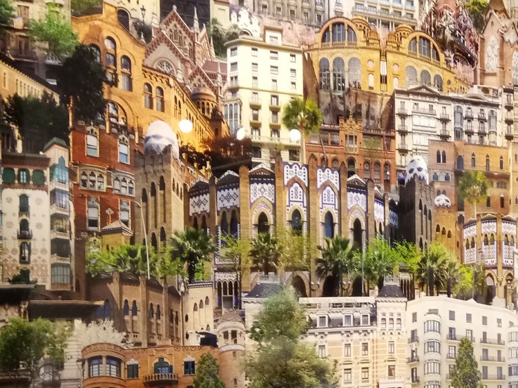 Jean-François Rauzier - Barcelona Veduta