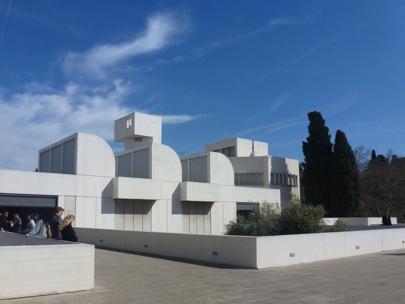 Joan Miro Foundation terrace