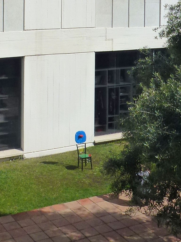 Joan Miro Seated woman and child sculpture