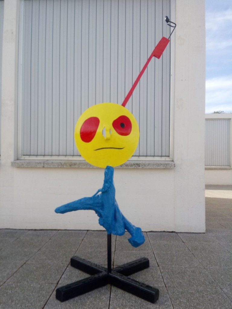 Joan Miro Woman and bird sculpture