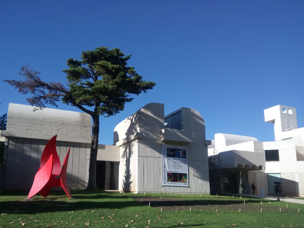 Joan Miro Foundation entrance