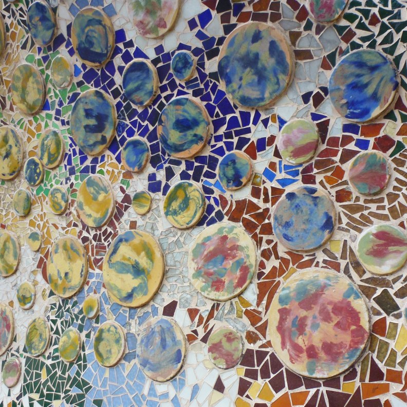 Casa Batlló ceramic detail